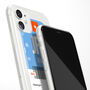 Personalised New York Ticket Design Clear Phone Case, thumbnail 4 of 5