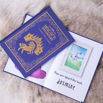 Exclusive Personalised Unicorn Book, 3 of 5