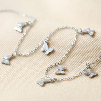 Stainless Steel Butterfly Necklace, 5 of 10