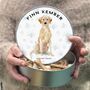 Personalised Dog Treat Tin 80 Breeds Available, thumbnail 3 of 12