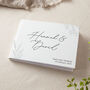 Meadow Personalised Names Wedding Guest Book, thumbnail 3 of 4