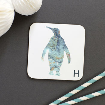 Personalised Marble Christmas Coaster, 5 of 12