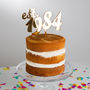 Personalised Retro Year Established Cake Topper, thumbnail 3 of 5