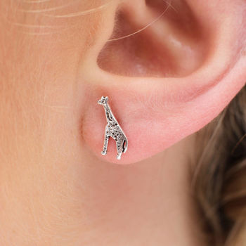 Sterling Silver Mini Animal Stud Earrings, 11 of 12