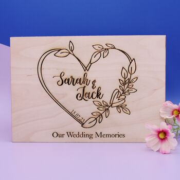 Personalised Wedding Memory Box, 2 of 6