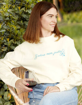 J'adore Mon Jardin Sweatshirt, 2 of 6