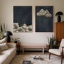 Moody Cloud Set Of Two Art Prints, thumbnail 1 of 5
