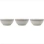 Set Of Three Handmade Stoneware Bowls, thumbnail 3 of 4