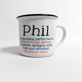 Personalised Seriously Fast Dad Cyclists Gift Mug, 11 of 12