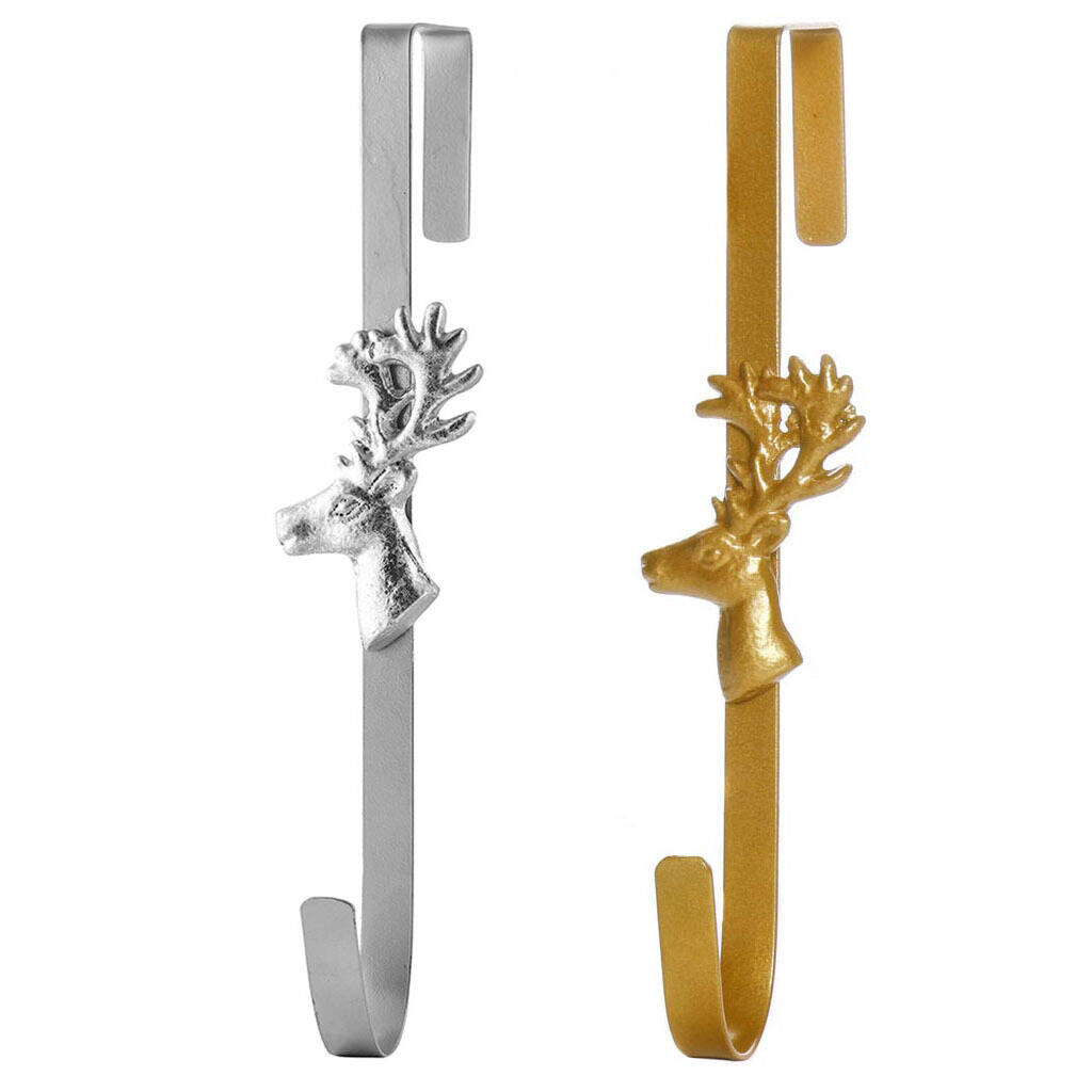 Majestic Stag Over Door Wreath Hanger By Dibor