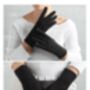 Warm Gloves Faux Suede, thumbnail 2 of 6