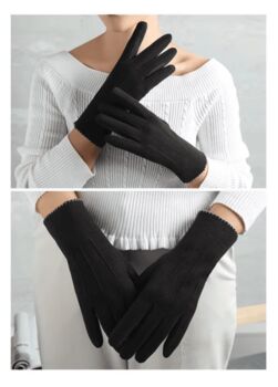 Warm Gloves Faux Suede, 2 of 6
