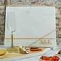 Personalised Marble Cheeseboard 'Rectangle', thumbnail 4 of 4