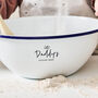 Engraved Personalised Mixing Bowl, thumbnail 7 of 8