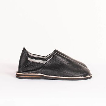 Moroccan Leather Berber Babouche Slippers, 2 of 12