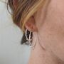 Sol Hoop Earrings Large, thumbnail 6 of 6