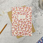 Pink Leopard Print Notebook, thumbnail 6 of 7