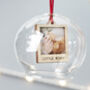 Personalised Pet Photo Glass Bauble, thumbnail 1 of 2