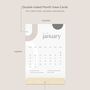 2023 2024 Mid Year Refillable Desk Calendar With Stand, thumbnail 7 of 10