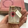 Tiny Gerbera Daisy In A Bottle With Personalised Tag, thumbnail 11 of 11