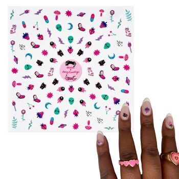 Glaize X Amy Hastings Stick N Mix Nail Art Stickers, 2 of 5