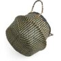 Woven Seagrass Belly Basket For Storage Plant Pot, thumbnail 8 of 8