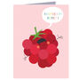 Mini Raspberry Beret Card, thumbnail 2 of 5