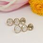Green Amethyst Sterling Silver Earrings, thumbnail 4 of 8