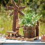 Meadow Valley Windmill Bird House Planter, thumbnail 1 of 8