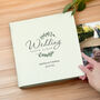 Personalised Wedding Square Photo Album, thumbnail 1 of 6