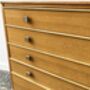 1950s French Mid Century Chest Of Drawers, thumbnail 10 of 12