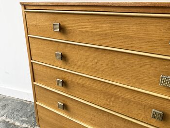 1950s French Mid Century Chest Of Drawers, 10 of 12