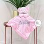 Personalised Name Teddy Bear Comforter Blanket Soft Toy, thumbnail 1 of 2