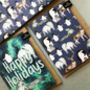 Arctic Animal Wrapping Paper And Cards Set, thumbnail 1 of 4