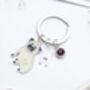 Pug Personalised Keyring Dog Owner Gift, thumbnail 7 of 11
