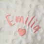 Personalised Cream Bubble Style Baby Comforter, thumbnail 5 of 5
