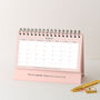 Personalised Any Text 2026 Desk Calendar, thumbnail 2 of 7