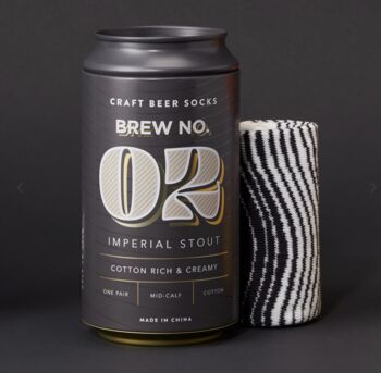 Craft Beer Socks In A Can, 5 of 6