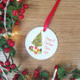 Personalised Baby's First Christmas Decoration, thumbnail 3 of 8