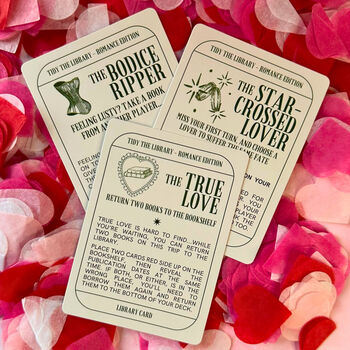 Tidy The Library: The Romance Edition The Original Card Game For Book Lovers, 4 of 9