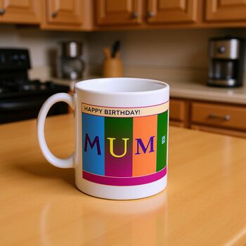 Personalised Mug For Mum With Messages Gift, 7 of 8