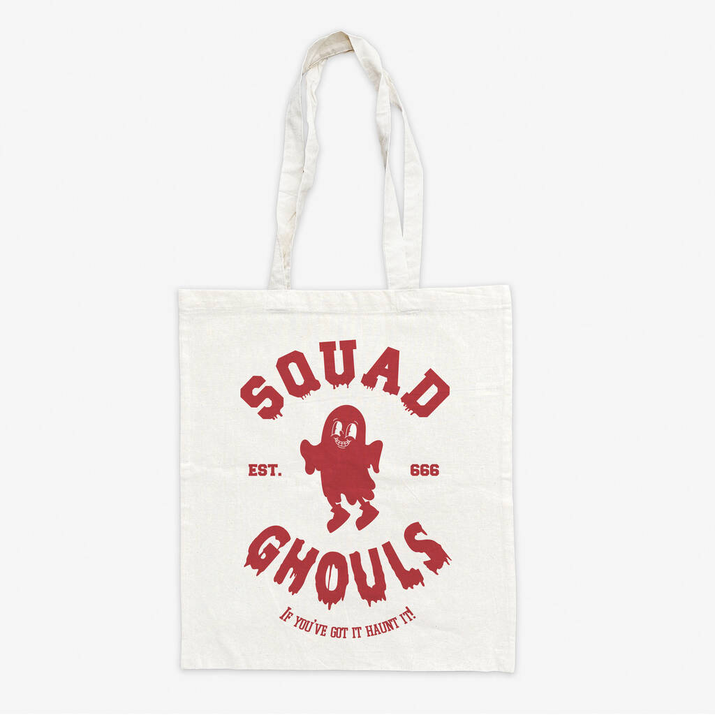 Squad Ghouls Halloween Trick Or Treat Bag