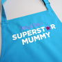 Personalised Superstar Mummy Apron, thumbnail 2 of 2