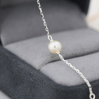 Genuine Pearl Choker Necklace, 3 of 12