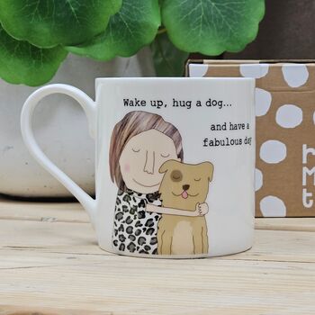 'Hug A Dog' Mug, 2 of 2