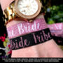 Team Bride Rose Gold Hen Party Wristbands, thumbnail 5 of 5