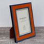 Natalini Orange And Blue Photo Frame, thumbnail 1 of 4