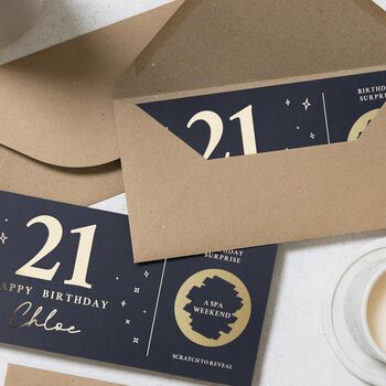 21st Birthday Spa Day Gift Voucher, 6 of 9