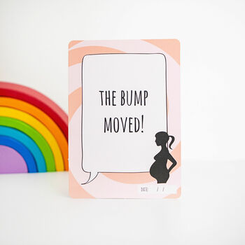 Extra Pregnancy Milestone Cards With Keepsake Box, 7 of 12