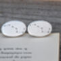 Big Dipper Cufflinks In Sterling Silver, thumbnail 1 of 3